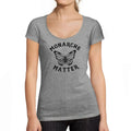 Women's Graphic T-Shirt Monarchs Matter Limited Edition Short Sleeve Tee-Shirt Vintage Birthday Gift Ladies Novelty