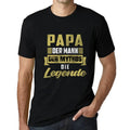 Men's Graphic T-Shirt Papa Eder Manne Der Mythos Die Legende Eco-Friendly Limited Edition Short Sleeve Tee-Shirt Vintage Birthday Gift Novelty