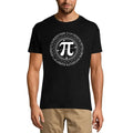 Men's Graphic T-Shirt Pi Sign Circle Math Lover Limited Edition Short Sleeve Tee-Shirt Vintage Birthday Gift Novelty