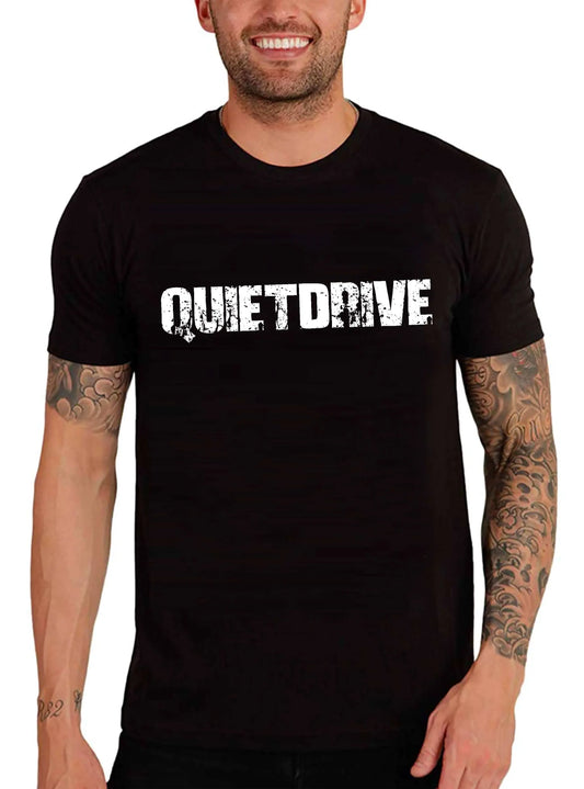 Men's Graphic T-Shirt Quietdrive Eco-Friendly Limited Edition Short Sleeve Tee-Shirt Vintage Birthday Gift Novelty