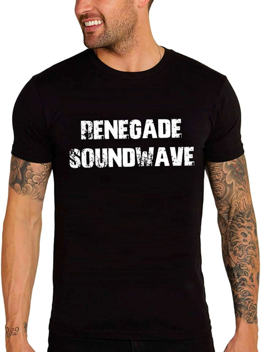 Men's Graphic T-Shirt Renegade Soundwave Eco-Friendly Limited Edition Short Sleeve Tee-Shirt Vintage Birthday Gift Novelty