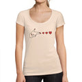Women's Graphic T-Shirt Shooting Heart Love Limited Edition Short Sleeve Tee-Shirt Vintage Birthday Gift Ladies Novelty
