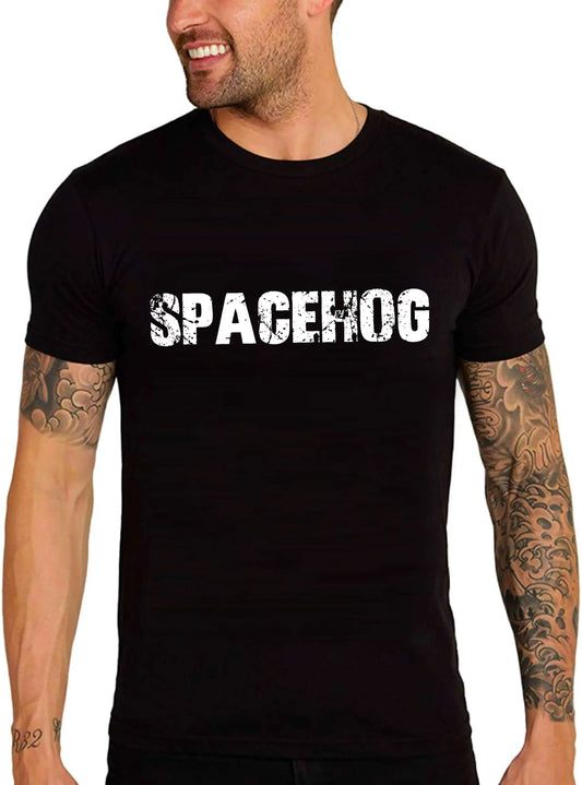 Men's Graphic T-Shirt Spacehog Eco-Friendly Limited Edition Short Sleeve Tee-Shirt Vintage Birthday Gift Novelty