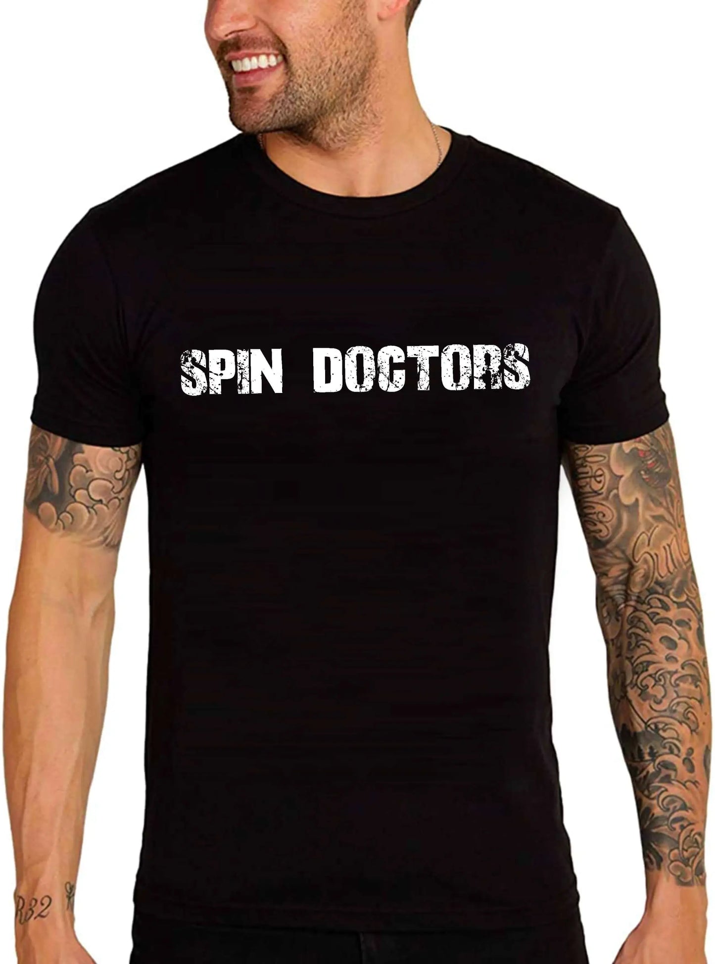 Men's Graphic T-Shirt Spin Doctors Eco-Friendly Limited Edition Short Sleeve Tee-Shirt Vintage Birthday Gift Novelty