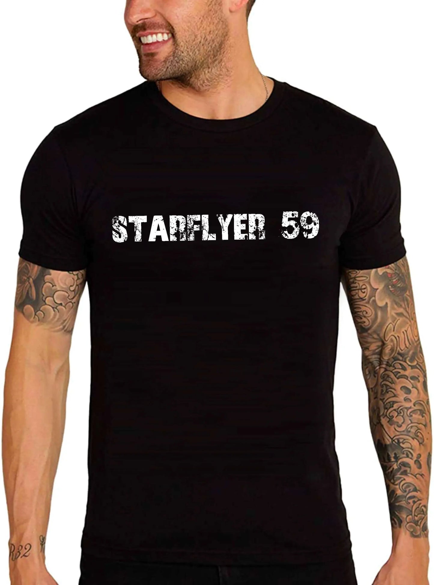 Men's Graphic T-Shirt Starflyer 59 59th Birthday Anniversary 59 Year Old Gift 1965 Vintage Eco-Friendly Short Sleeve Novelty Tee
