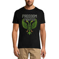 Men's Graphic T-Shirt Freedom Fighter - Revolution Animal Lover Limited Edition Short Sleeve Tee-Shirt Vintage Birthday Gift Novelty