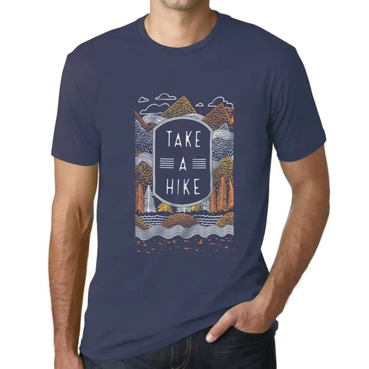 Men's Graphic T-Shirt Take A Hike Limited Edition Short Sleeve Tee-Shirt Vintage Birthday Gift Novelty