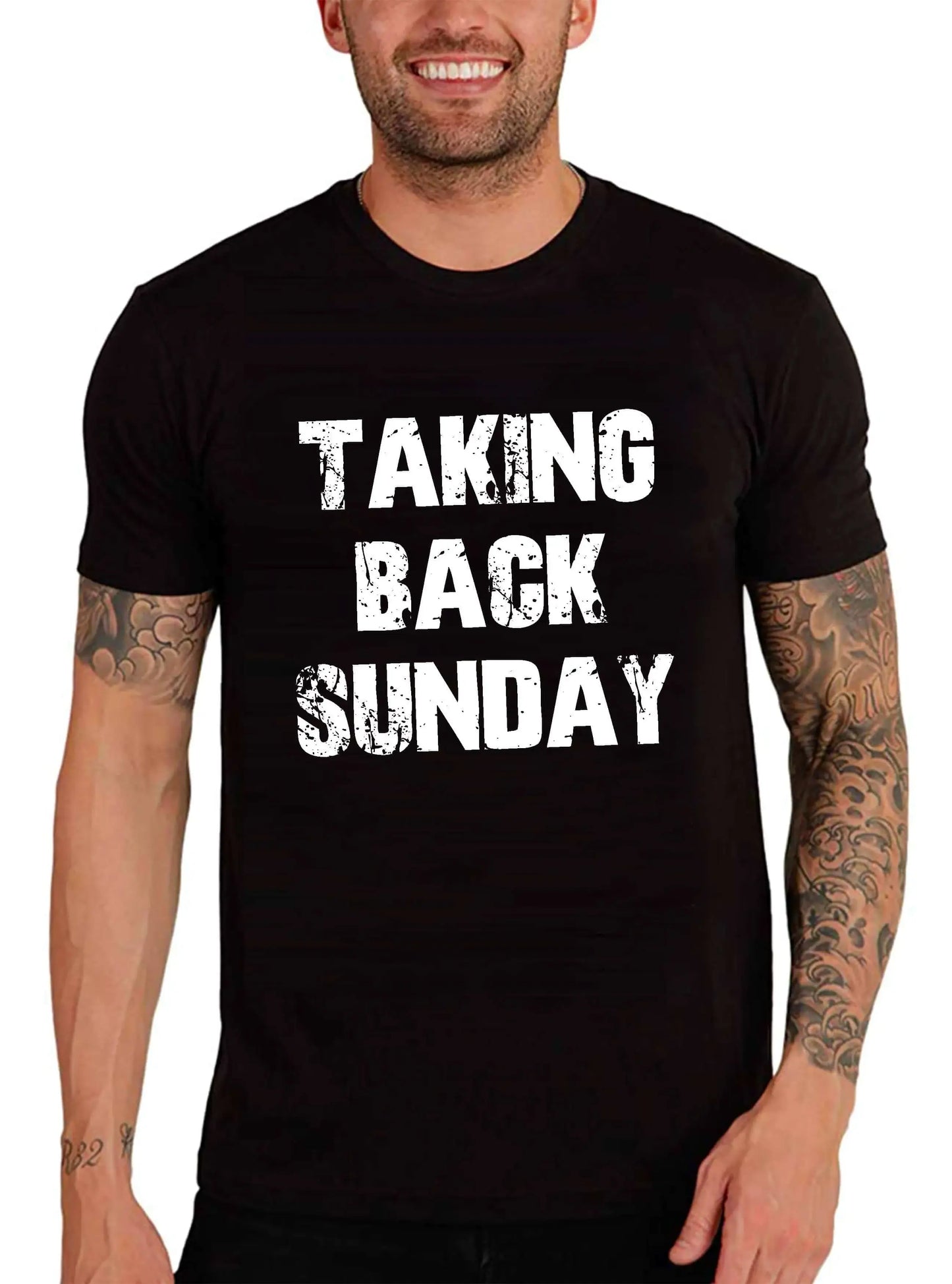 Men's Graphic T-Shirt Taking Back Sunday Eco-Friendly Limited Edition Short Sleeve Tee-Shirt Vintage Birthday Gift Novelty