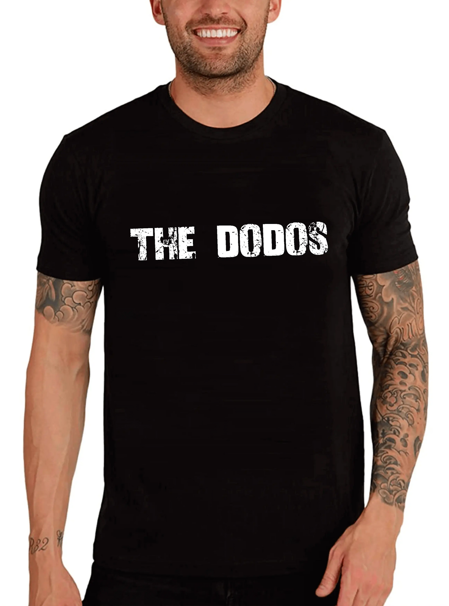 Men's Graphic T-Shirt The Dodos Eco-Friendly Limited Edition Short Sleeve Tee-Shirt Vintage Birthday Gift Novelty