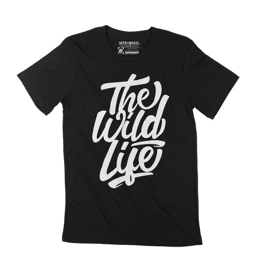 Men's Graphic T-Shirt The Wild Life Limited Edition Short Sleeve Tee-Shirt Vintage Birthday Gift Novelty