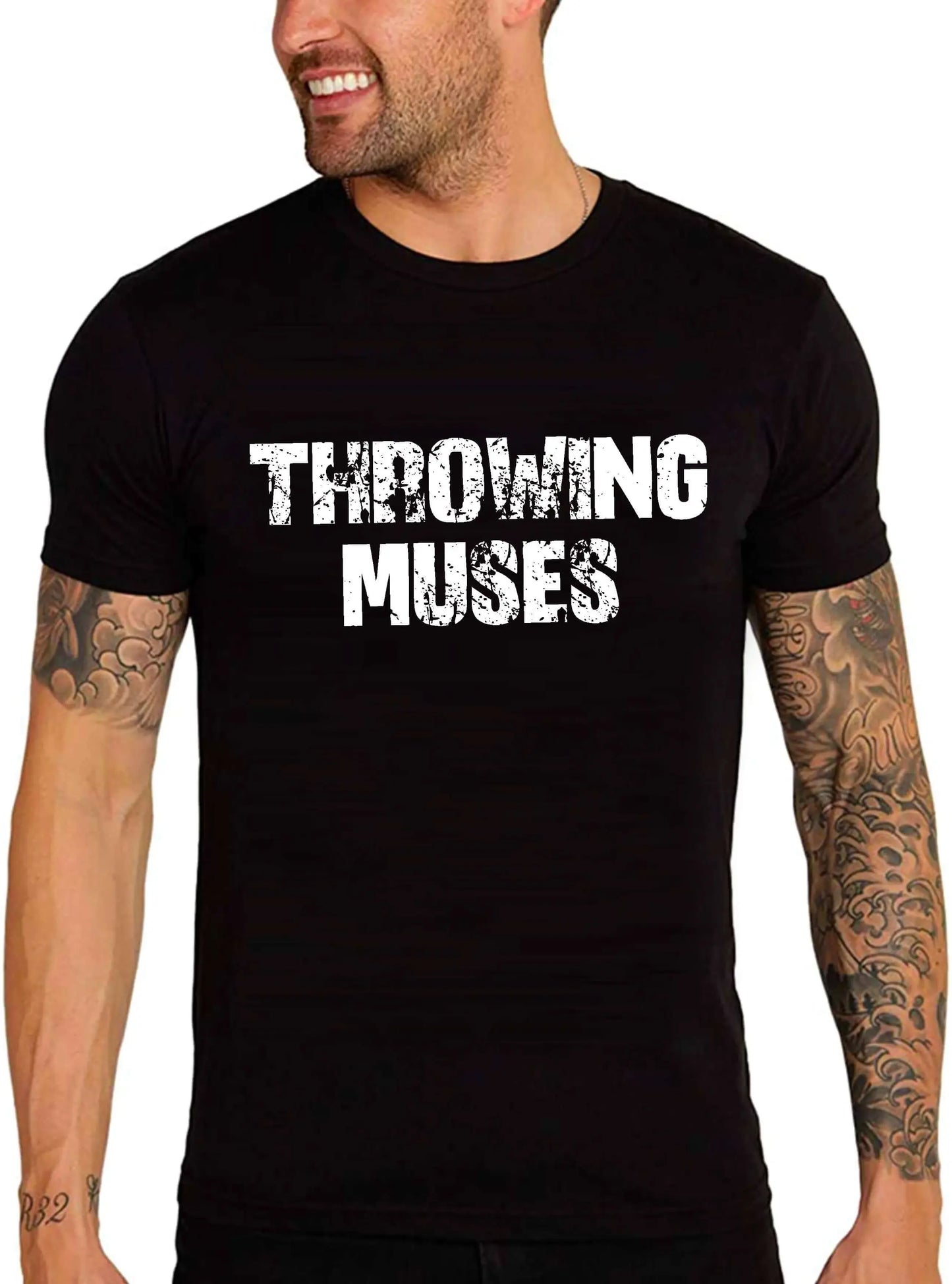 Men's Graphic T-Shirt Throwing Muses Eco-Friendly Limited Edition Short Sleeve Tee-Shirt Vintage Birthday Gift Novelty