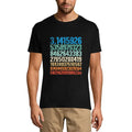 Men's Graphic T-Shirt Pi Number Math Lover Limited Edition Short Sleeve Tee-Shirt Vintage Birthday Gift Novelty