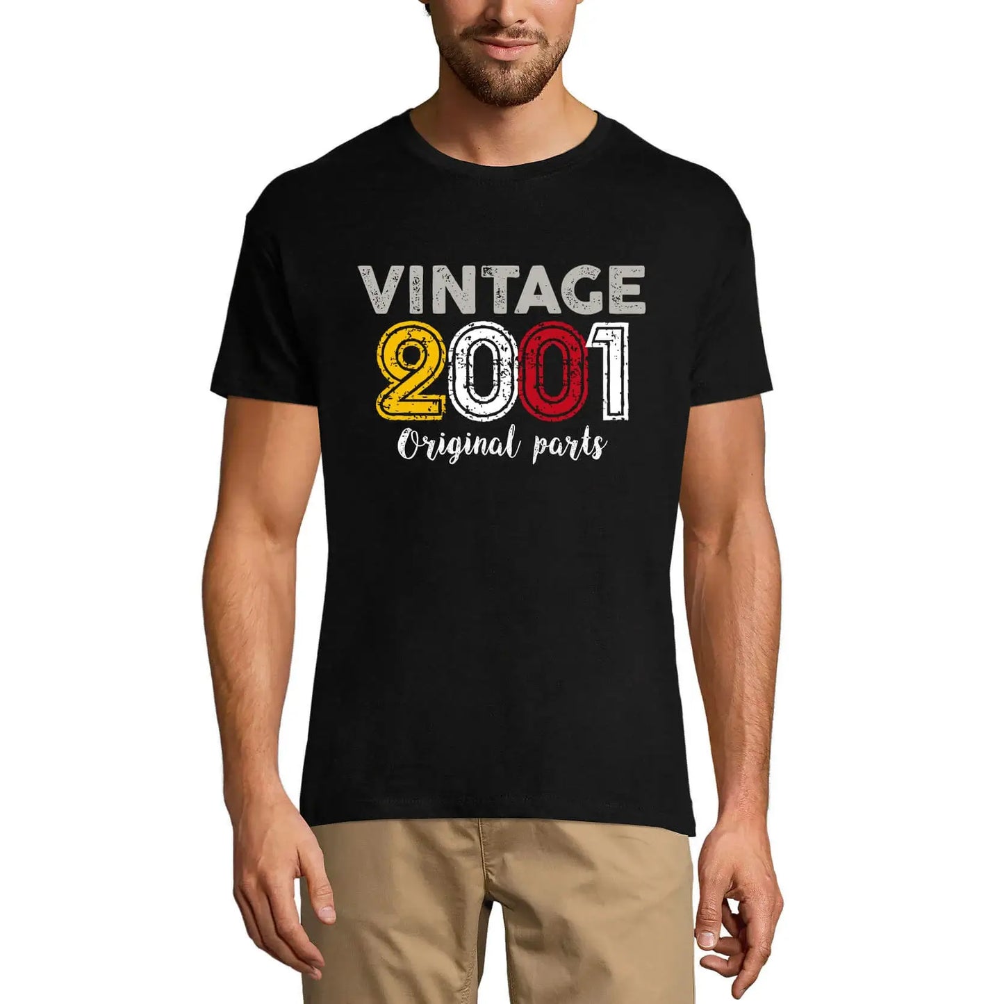 Schlichtes schwarzes T-Shirt für Herren