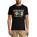 Men's Graphic T-Shirt Original Parts 1982 42nd Birthday Anniversary 42 Year Old Gift 1982 Vintage Eco-Friendly Short Sleeve Novelty Tee