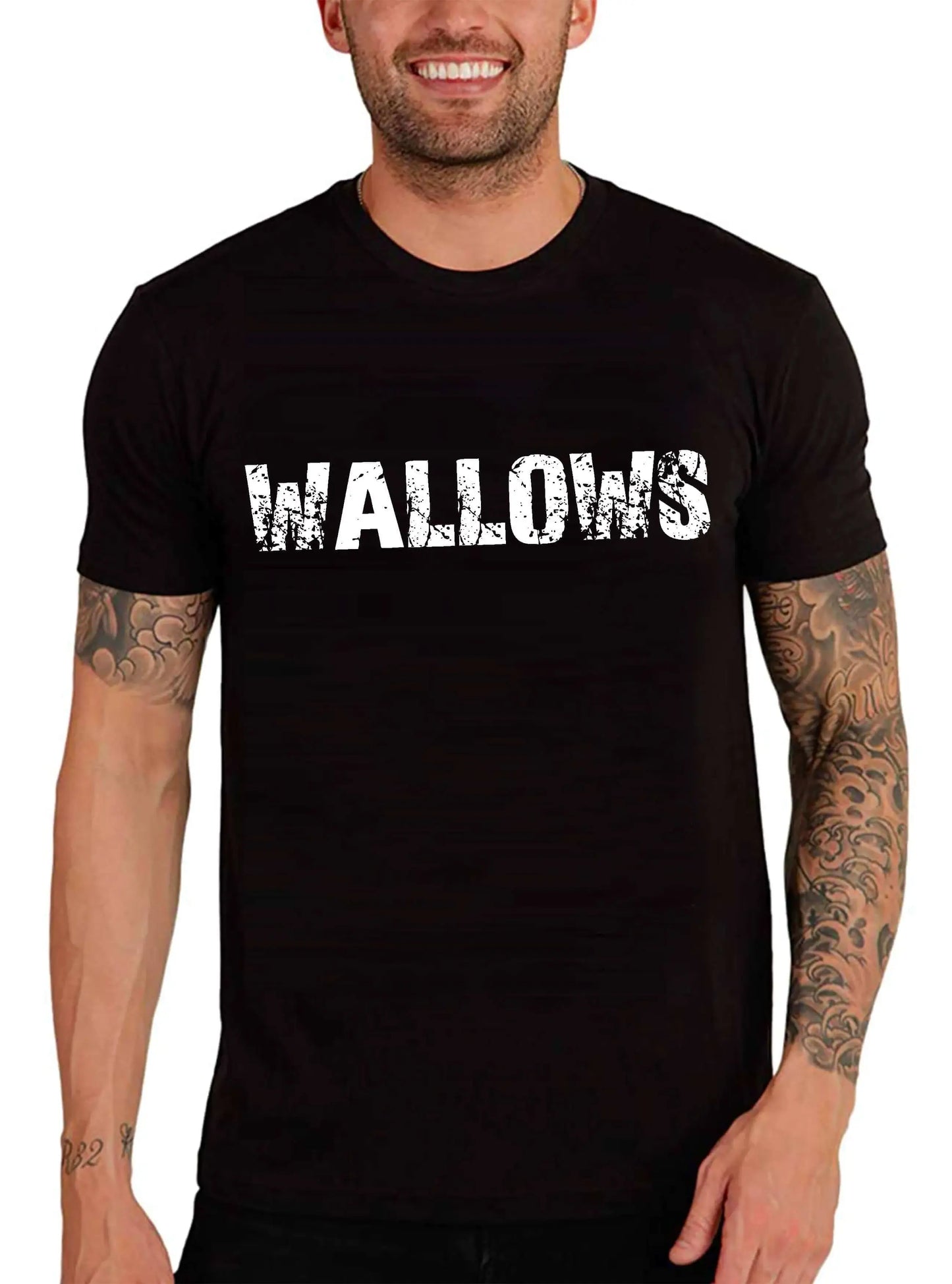 Men's Graphic T-Shirt Wallows Eco-Friendly Limited Edition Short Sleeve Tee-Shirt Vintage Birthday Gift Novelty
