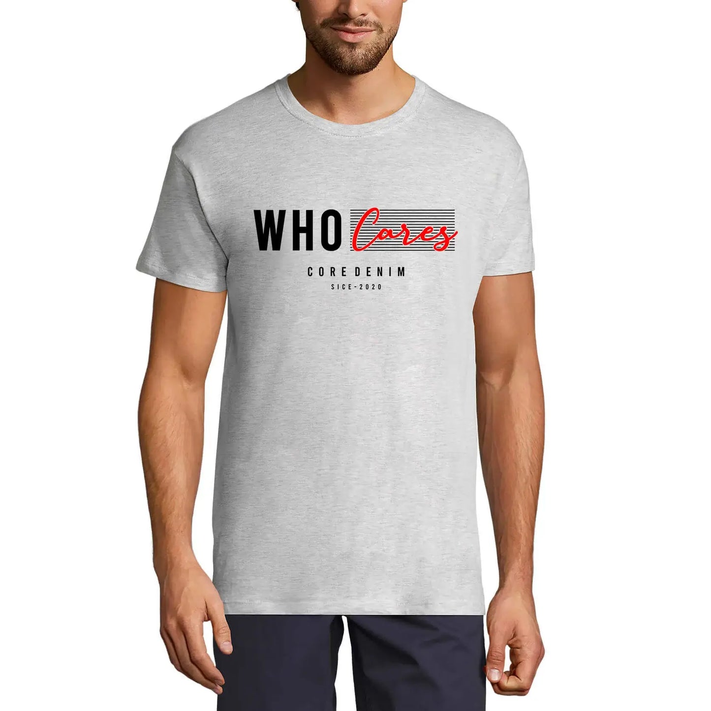 T-shirt noir uni pour hommes