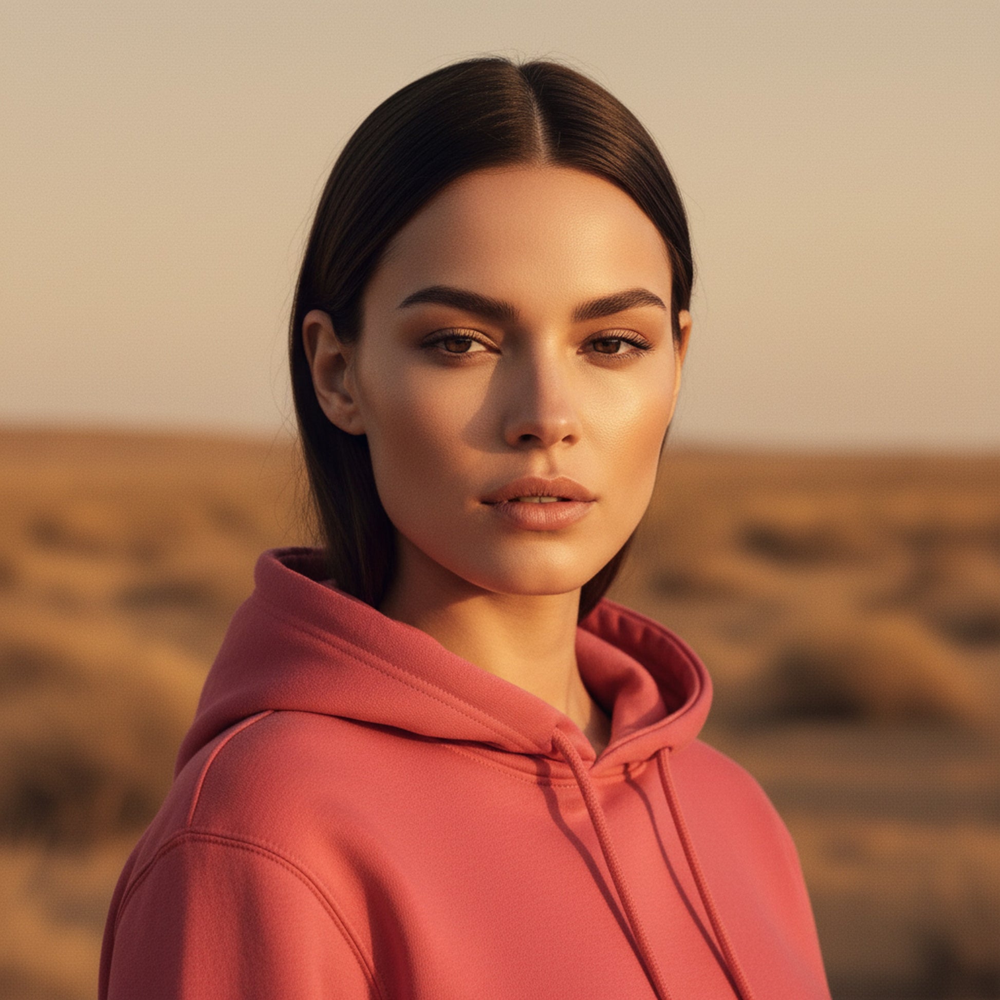 Condor 0028-172-CON — Editorial — Hood-up portrait