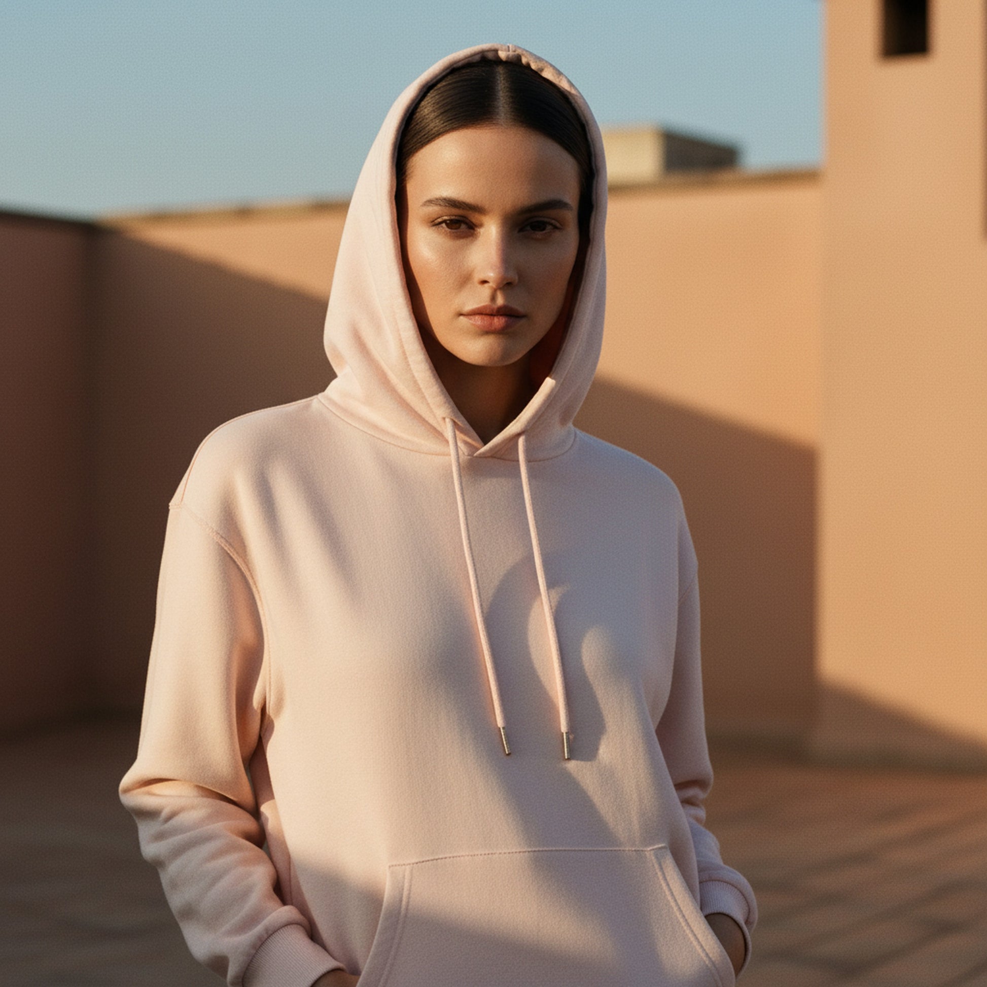 Condor 0002-143-CON — Editorial — Hood-up portrait