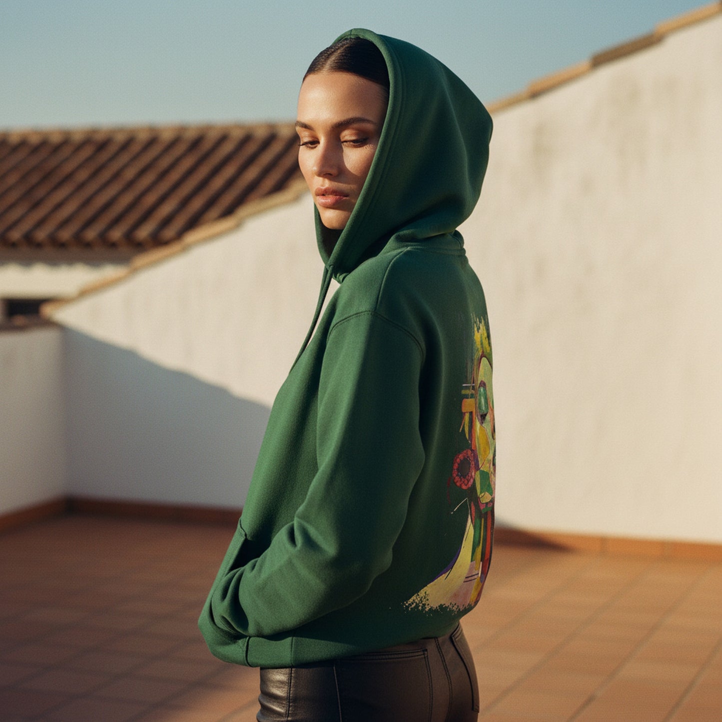 Condor 0014-264-CON — Editorial — Hood-up portrait