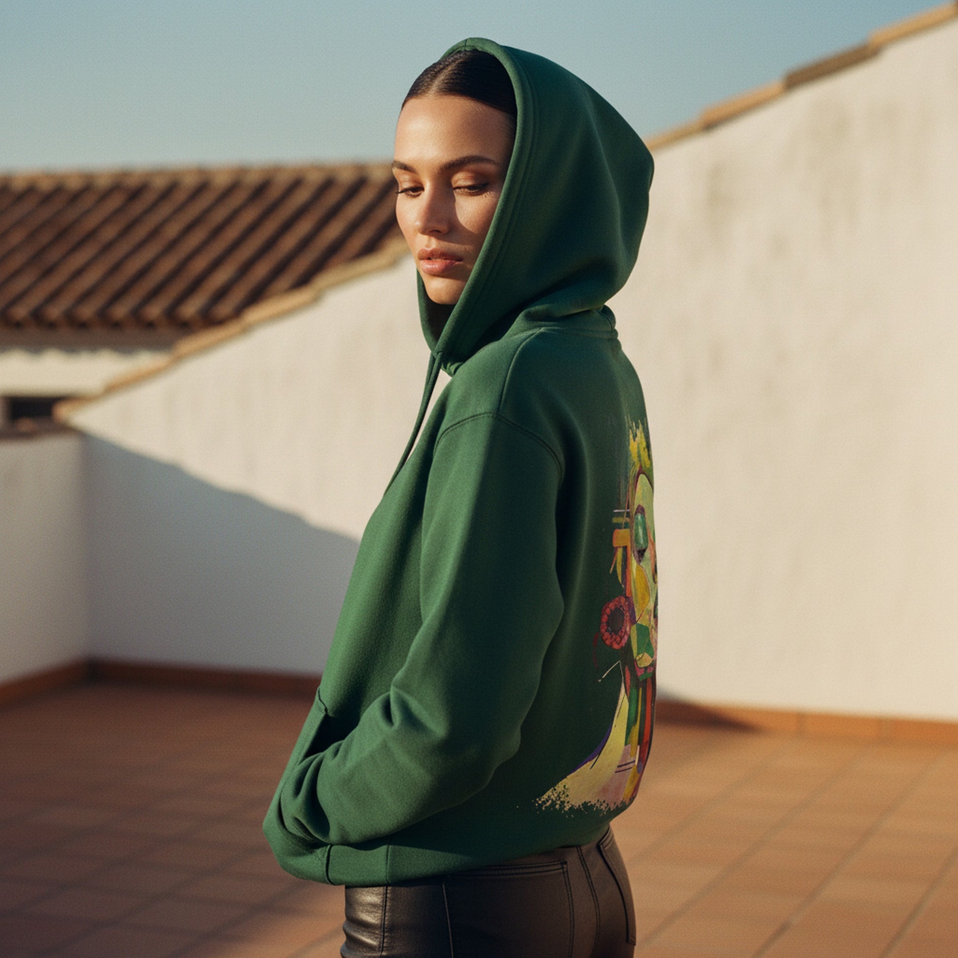 Condor 0014-264-CON — Editorial — Hood-up portrait