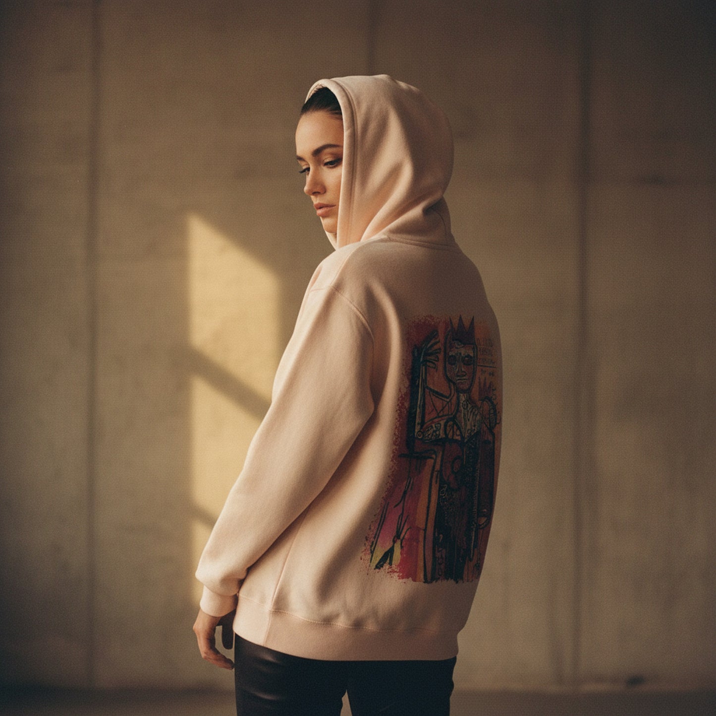 Condor 0037-143-CON — Editorial — Hood-up portrait