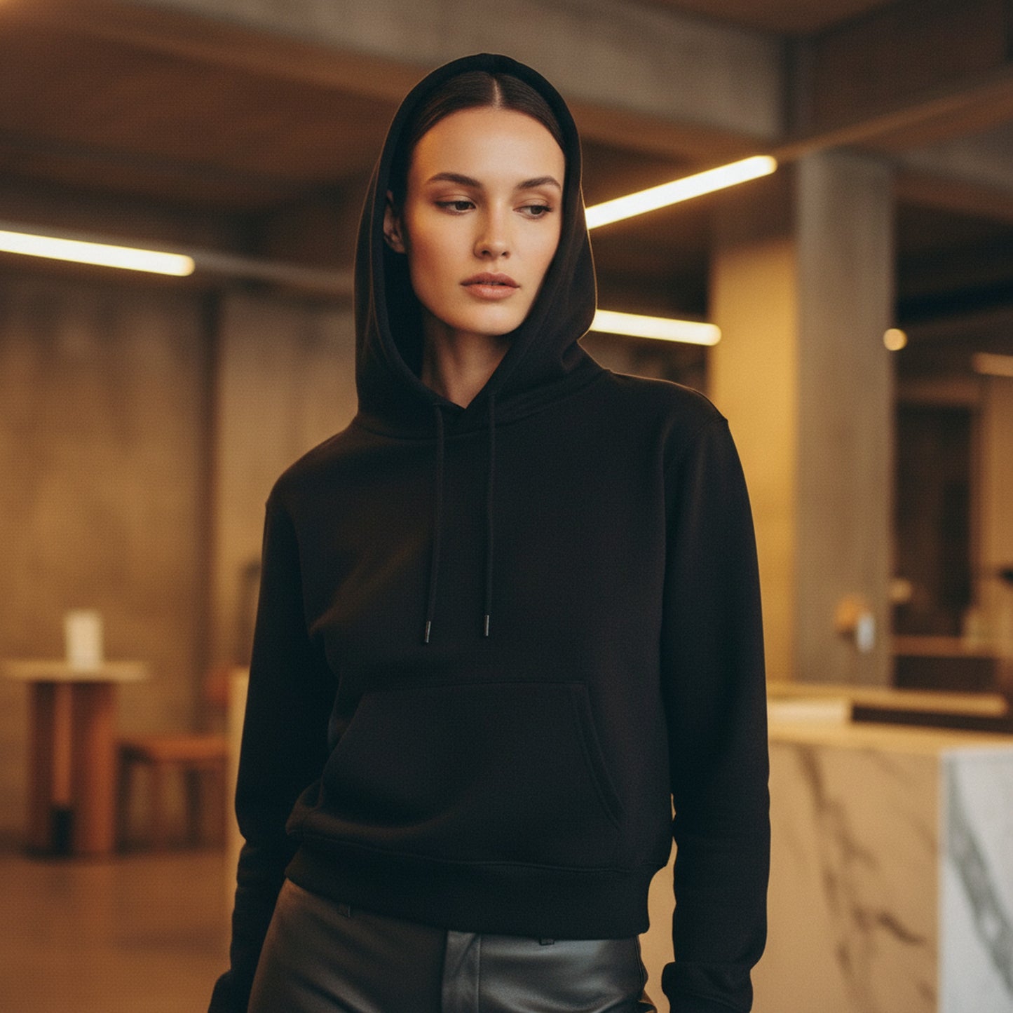 Condor 0023-312-CON — Editorial — Hood-up portrait