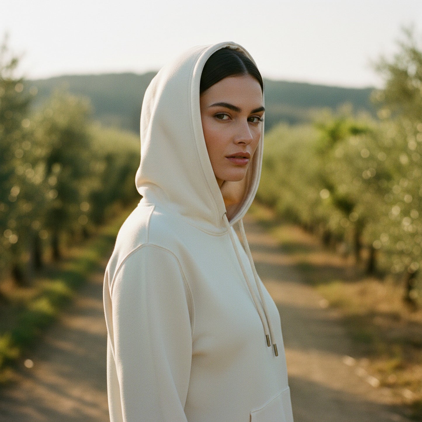 Condor 0048-104-CON — Editorial — Hood-up portrait