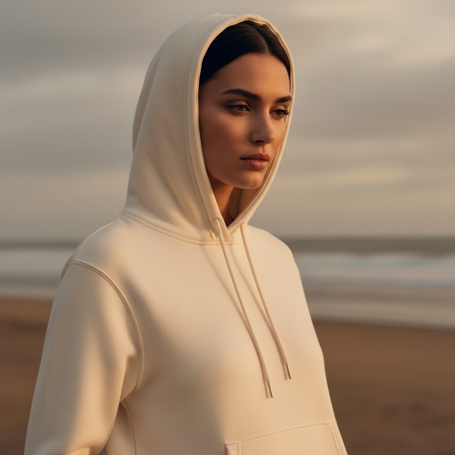 Condor 0009-104-CON — Editorial — Hood-up portrait
