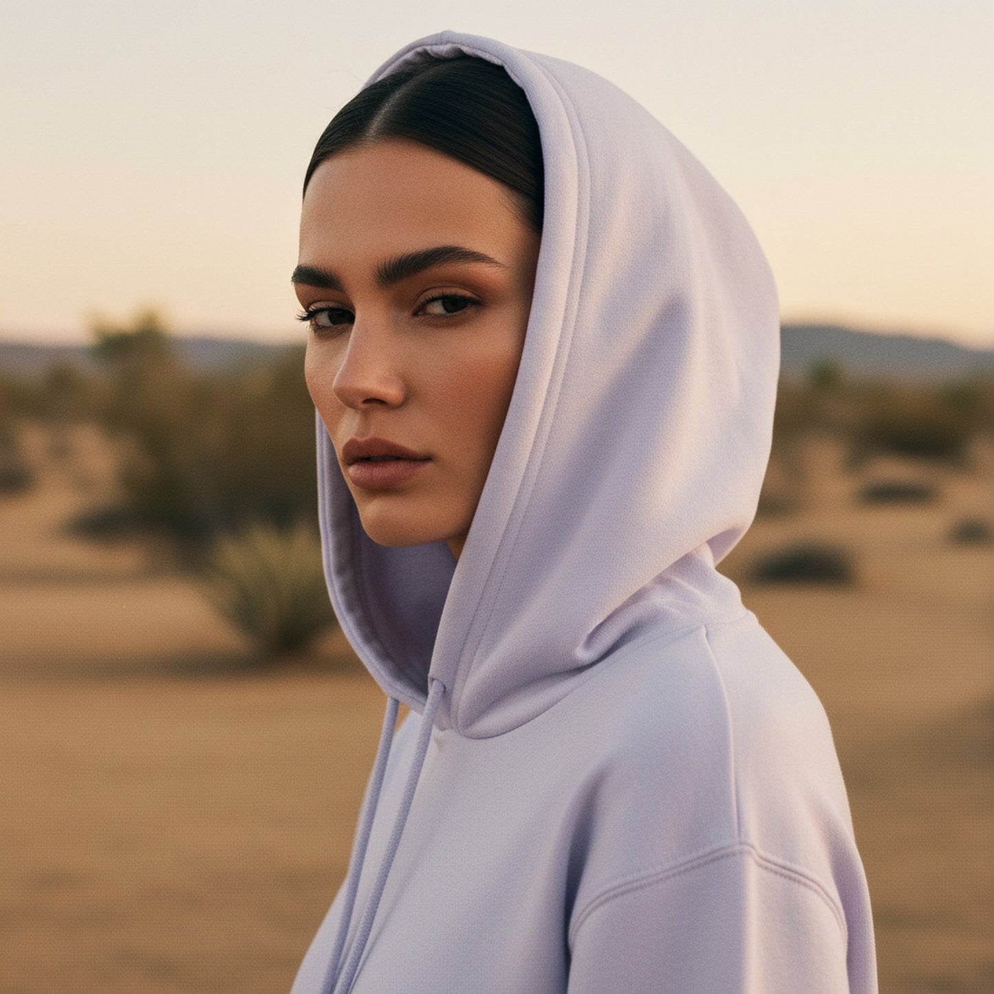 Condor 0052-701-CON — Editorial — Hood-up portrait