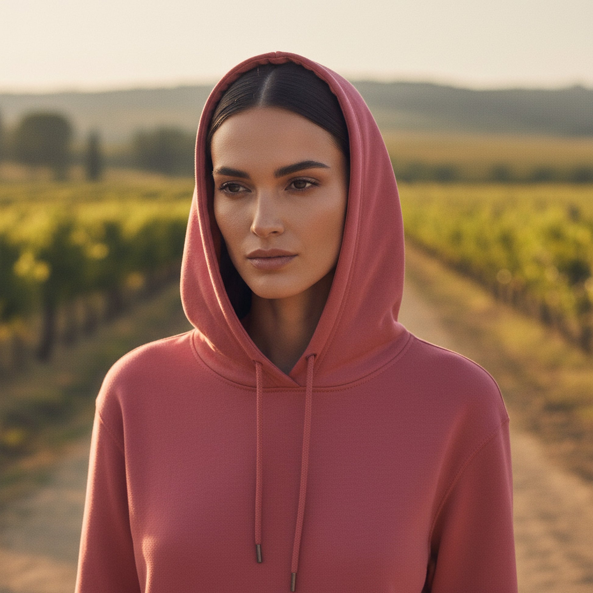 Condor 0036-172-CON — Editorial — Hood-up portrait