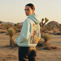 Urban Dream Collage Women's Hoodie Bleu Arctique