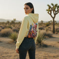 Sudadera con Capucha Premium para Mujer Esencia de Grafiti del Desierto – Desert Graffiti Essence – Vintage Regalo Original Cumpleaños Diseño Gráfico Moda