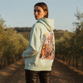 Urban Ritual Masks Women's Hoodie Vert Glacé