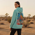 Liberty Dreams Women's Hoodie Bleu Piscine