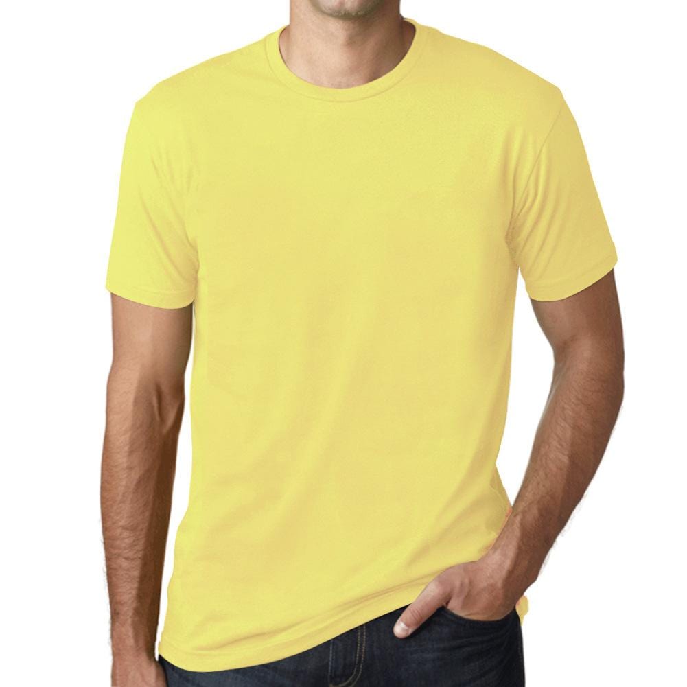 Simple Order Custom Men's Crew Neck T-shirt Your multicolor design on the t-shirt color of your choice (43 colors)