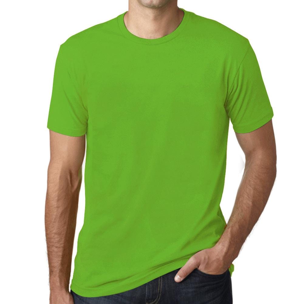 Simple Order Custom Men's Crew Neck T-shirt Your multicolor design on the t-shirt color of your choice (43 colors)