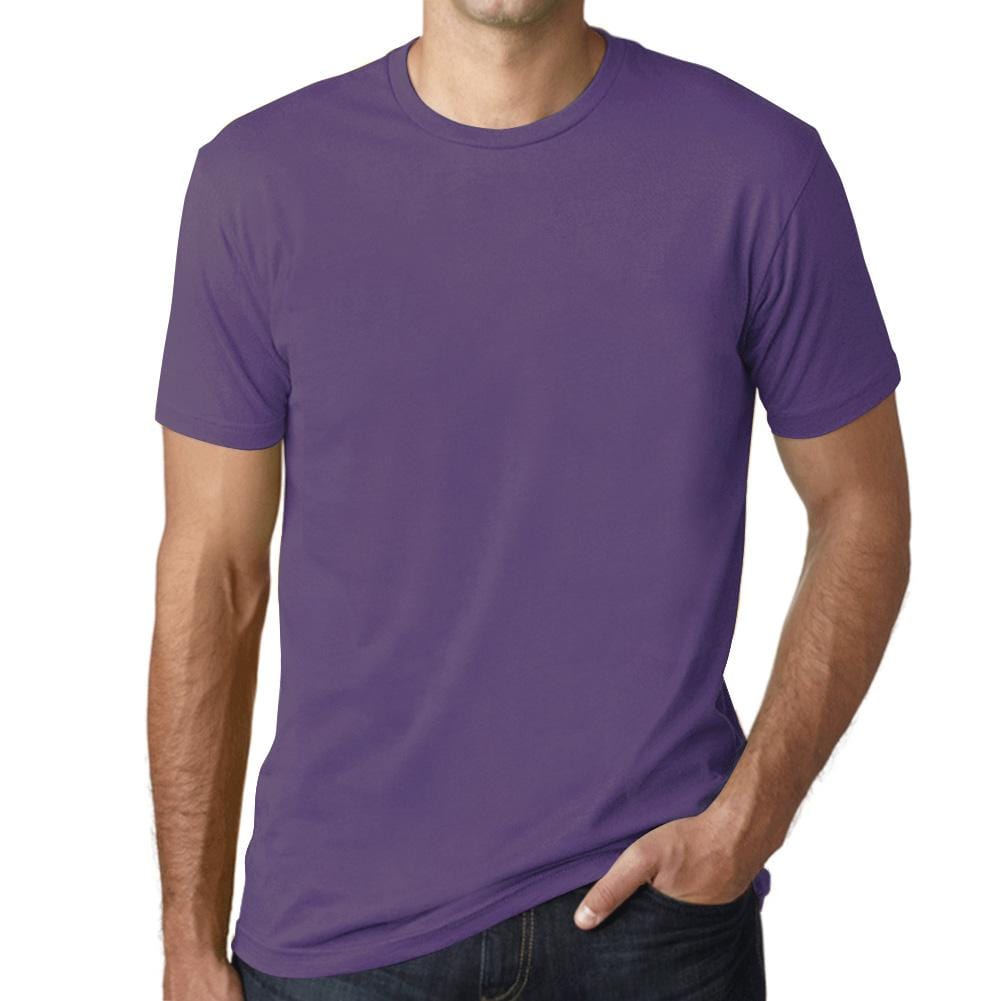 Simple Order Custom Men's Crew Neck T-shirt Your multicolor design on the t-shirt color of your choice (43 colors)