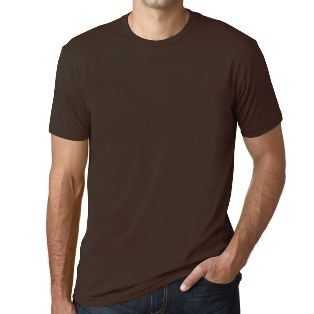 Simple Order Custom Men's Crew Neck T-shirt Your multicolor design on the t-shirt color of your choice (43 colors)