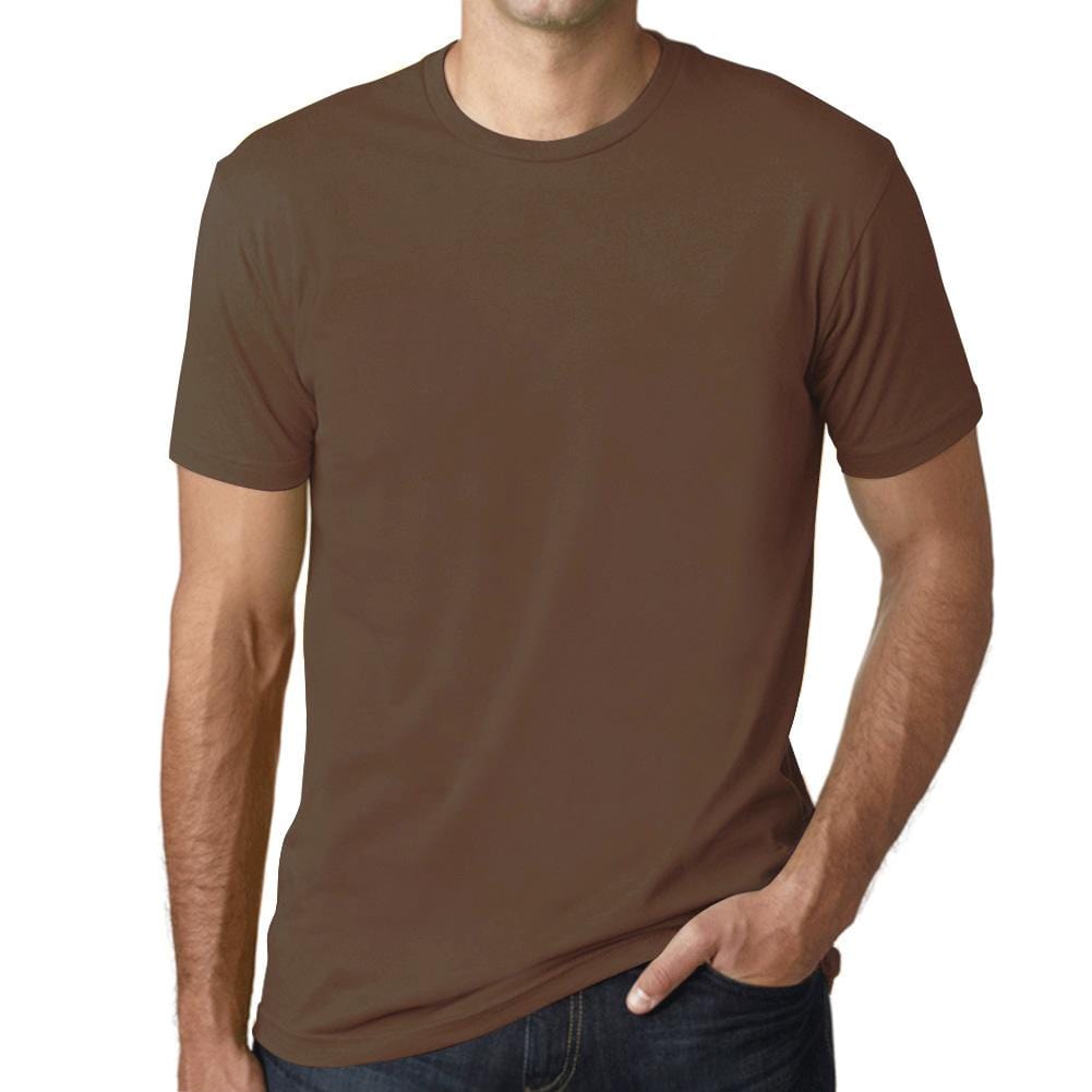 Simple Order Custom Men's Crew Neck T-shirt Your multicolor design on the t-shirt color of your choice (43 colors)