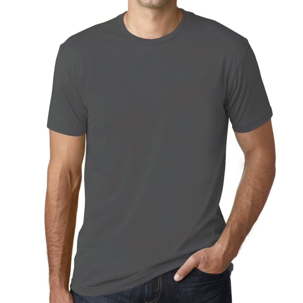 Simple Order Custom Men's Crew Neck T-shirt Your multicolor design on the t-shirt color of your choice (43 colors)