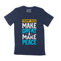 Unisex Adult T-Shirt Donald Trump 2020 Make Peace Merchandise