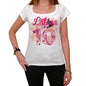 10, Latina, Women's Short Sleeve Round Neck T-shirt 00008 - ultrabasic-com