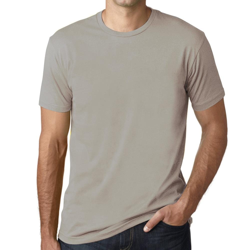 Simple Order Custom Men's Crew Neck T-shirt Your multicolor design on the t-shirt color of your choice (43 colors)