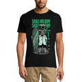 ULTRABASIC Men's Novelty T-Shirt Skull Holiday - Funny Surfer Tee Shirt