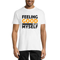 ULTRABASIC Men's T-Shirt Feeling Good With Myself - Motivational Quote
