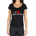 Luxembourg Women's Short Sleeve Round Neck T-shirt