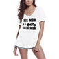 ULTRABASIC Damen-T-Shirt „This Mom is a Biker Mom“ – kurzärmeliges T-Shirt