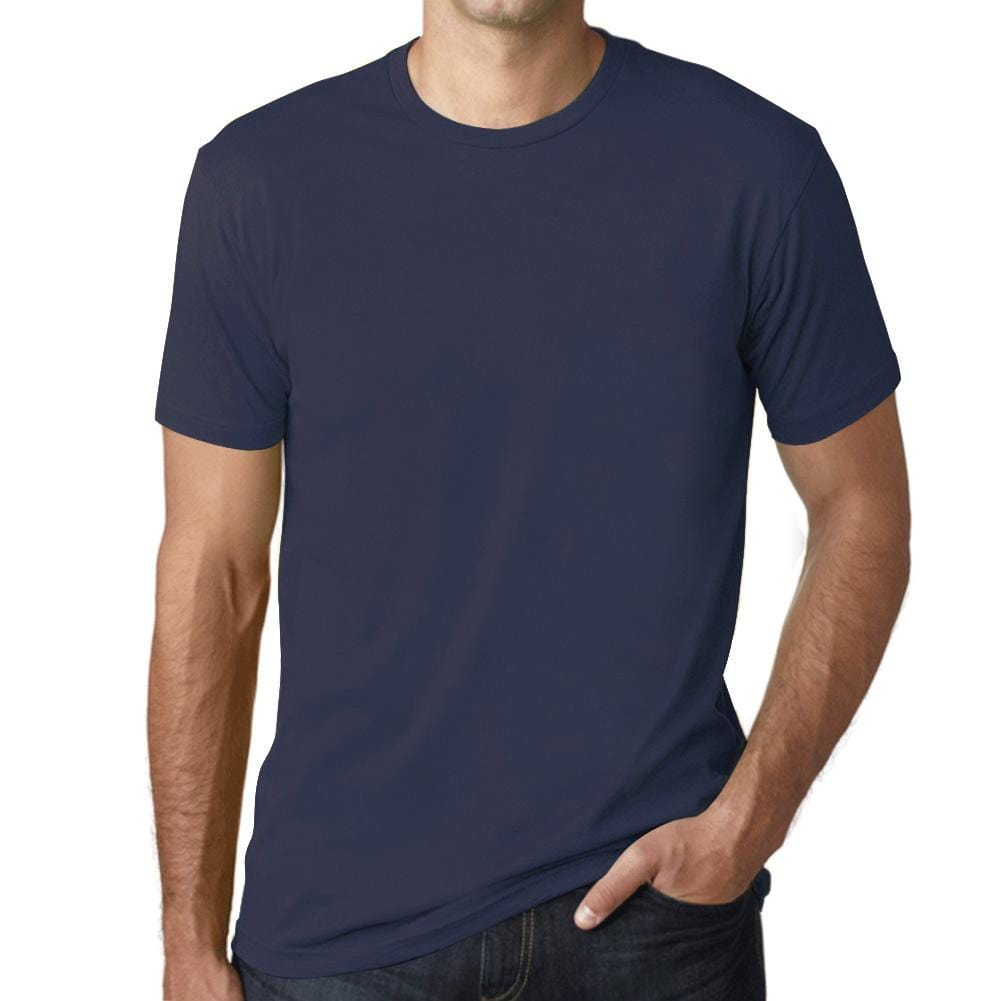 Simple Order Custom Men's Crew Neck T-shirt Your multicolor design on the t-shirt color of your choice (43 colors)