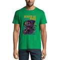 ULTRABASIC Men's Novelty T-Shirt Reaper as Biker Out Now Tee Shirt