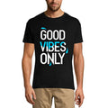 ULTRABASIC Graphic Men's T-Shirt Good Vibes Only - Summer Vibes - Vintage Shirt